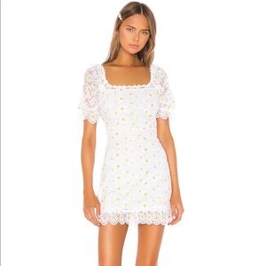 For Love & Lemons Brulee Daisy Dress